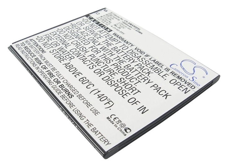 Аккумулятор CameronSino CS-AMA900SL для Amoi 862W, A900W, A955T
