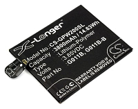 Аккумулятор CameronSino CS-GPW200SL для Google Pixel 2 XL