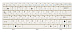 Клавиатура для Asus EEE PC 1000 RU, White