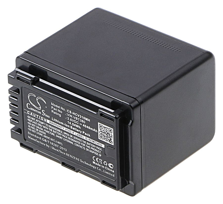 Усиленный аккумулятор для Panasonic HC-V110, V130, V160, V201 Series