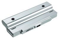 Батарея-аккумулятор VGP-BPL9, VGP-BPL10 для Sony CR, NR, SZ6-SZ7 Series (повышенной емкости), серебристый