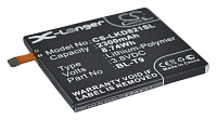 АКБ для LG D Series (Аккумулятор CameronSino CS-LKD821SL для LG D820, p/n: BL-T9, 2300mAh)