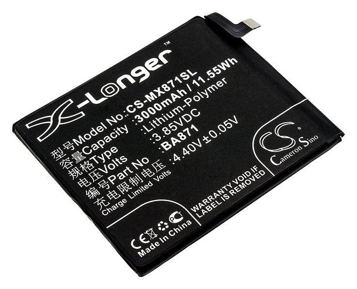 Аккумулятор CameronSino CS-MX871SL для Meizu 15 Lite