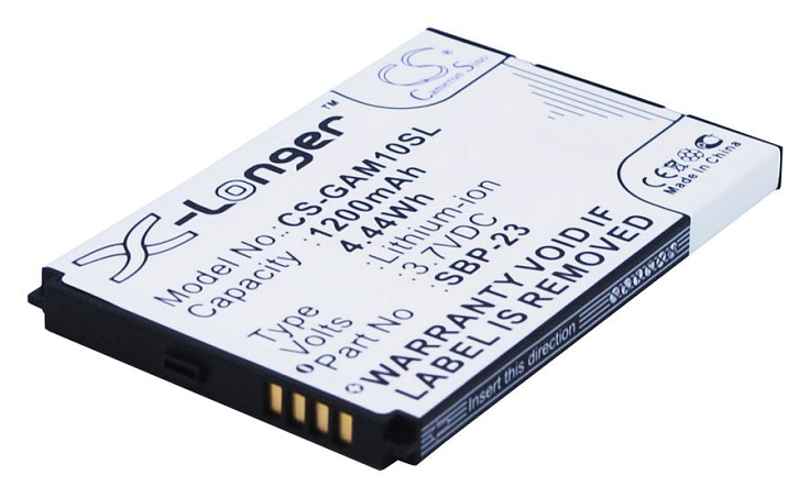 Аккумулятор CameronSino CS-GAM10SL для Garmin-Asus nuvifone A10, M10