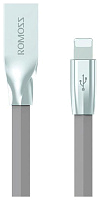 Кабель Romoss (USB - Lightning, Micro USB для Apple iPhone 5, 5C, 5S, 6, 6, 7 Plus, Samsung, Huawei, Xiaomi (Rolink Hybrid)), серый