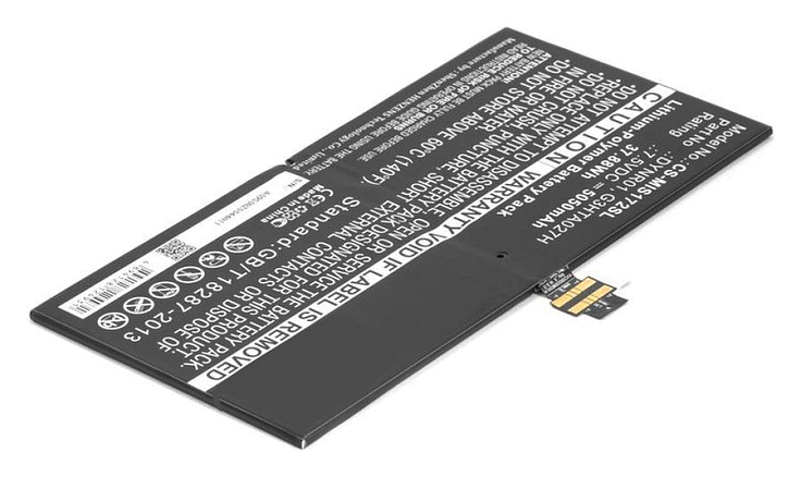 Аккумулятор для Microsoft Surface Pro 4 (DYNR01, G3HTA027H)
