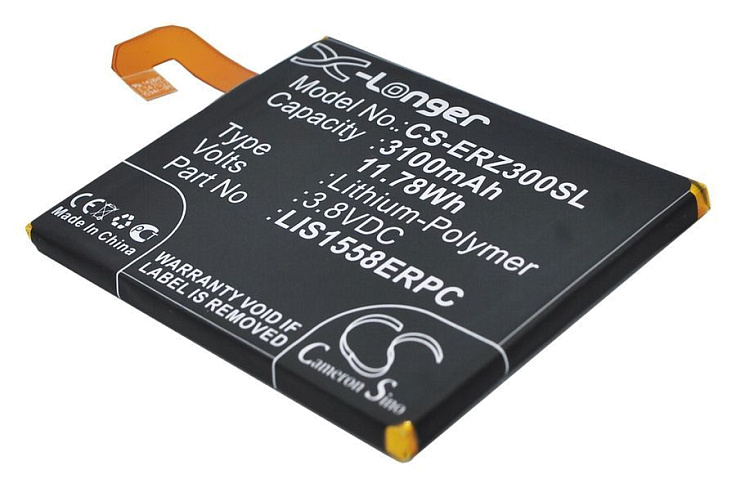 Аккумулятор CameronSino CS-ERZ300SL для Sony Xperia Z3