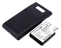 Аккумулятор CameronSino CS-LKP705BL для LG P705 Optimus L7, черная крышка
