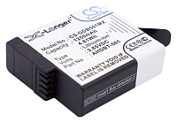 Аккумулятор CameronSino CS-GDB501MX для GoPro HERO 5