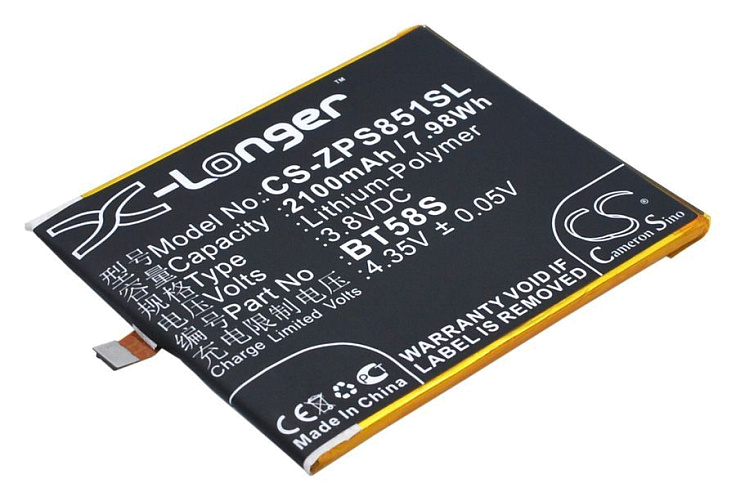 Аккумулятор CameronSino CS-ZPS851SL для Zopo ZP1000
