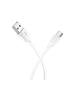 Кабель BOROFONE TYPE-C BX19 1М, 1.3A, белый
