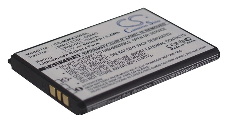 Аккумулятор CameronSino CS-MWX350SL для Motorola WX180, WX395