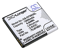 Аккумулятор для Alcatel (Аккумулятор CameronSino CS-OT503XL для Alcatel One Touch 5038D POPD5)