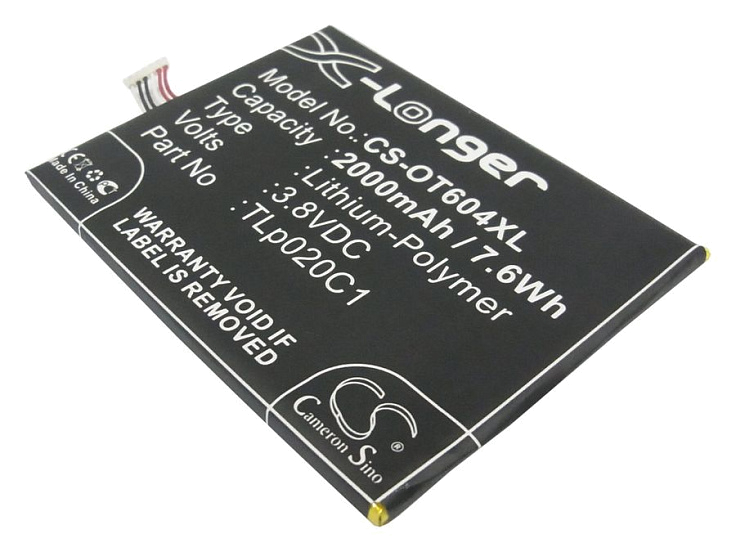 Аккумулятор CameronSino CS-OT604XL для Alcatel One Touch 6032X IDOL Alpha