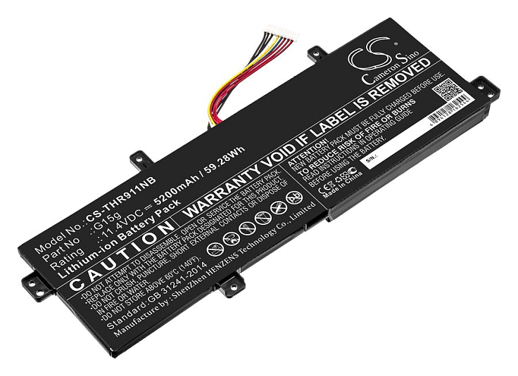 Батарея-аккумулятор CameronSino CS-THR911NB для Thunderobot 911 Targa-B85