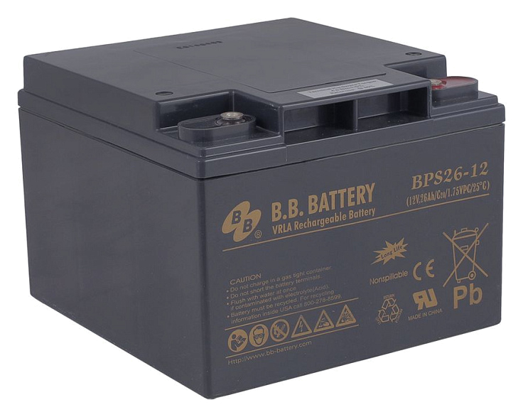 Аккумулятор BB Battery BPS26-12