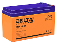 Аккумулятор Delta DTM 1207, 12V 7.2Ah