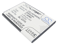 Аккумулятор для LG D Series (Аккумулятор CameronSino CS-LKF400XL для LG F400, D850, D851, D855)