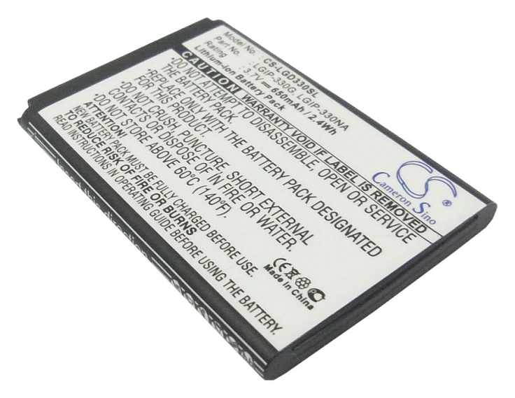 Аккумулятор CameronSino CS-LGD330SL для LG GB220, GB230, GD350