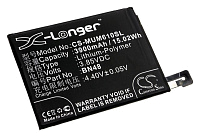 Аккумулятор CameronSino CS-MUM610SL для Xiaomi Redmi Note 6 Pro, Note 6 Pro Dual SIM, M1806E7TE, M1806E7TC, M1806E7TH, M1806E7TG, MZB6879IN, MZB6880IN