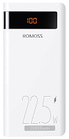 Внешний аккумулятор Romoss Sense 8PF, 30000mAh, 22,5 Вт быстрая зарядка, LED